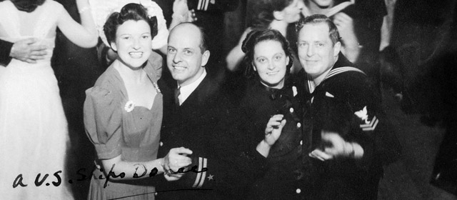 US navy personnel and their dancing partners, Wellington, 1942