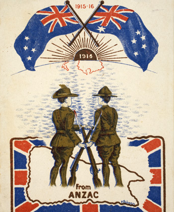 ANZAC Christmas card, 1915