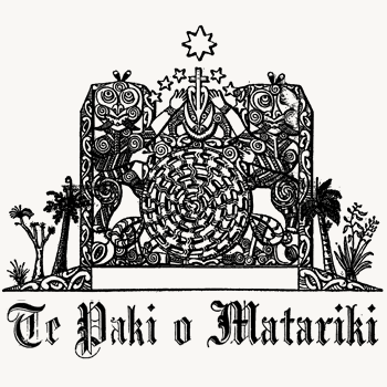 The masthead of Te Paki o Matariki newspaper