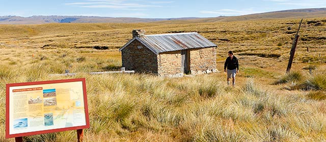 Historic site interpretation, Potters Number Two gold-mining site, Central Otago