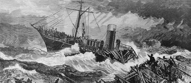 The wreck of the Tararua