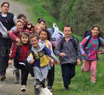 Rural schoolchildren