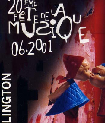 ‘Festival of music’ poster, 2001