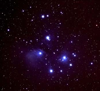 Matariki (the Pleiades) star cluster