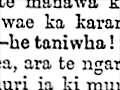 Letter to Te Waka Maori o Niu Tirani