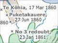 Conflict in Taranaki, 1850s to 1880s