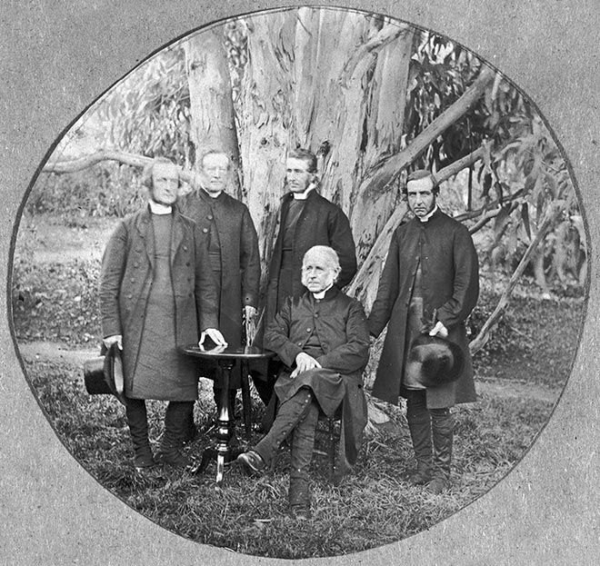 Five Anglican bishops, 1865