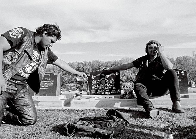 Mongrel Mob members 