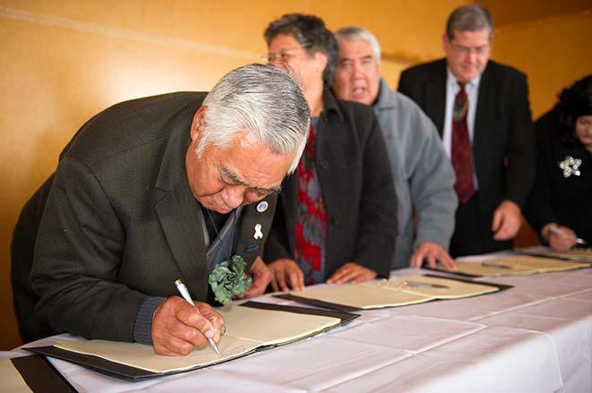 Te whakataunga o Hauraki, tau 2010