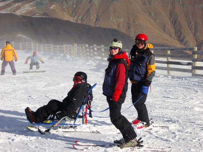 Adaptive snow sports