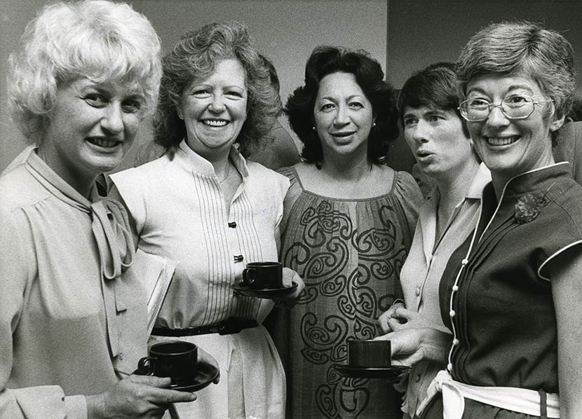 Five women members of Parliament