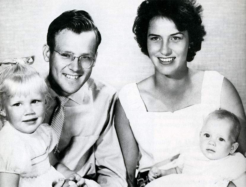 The Rimmer family, 1962