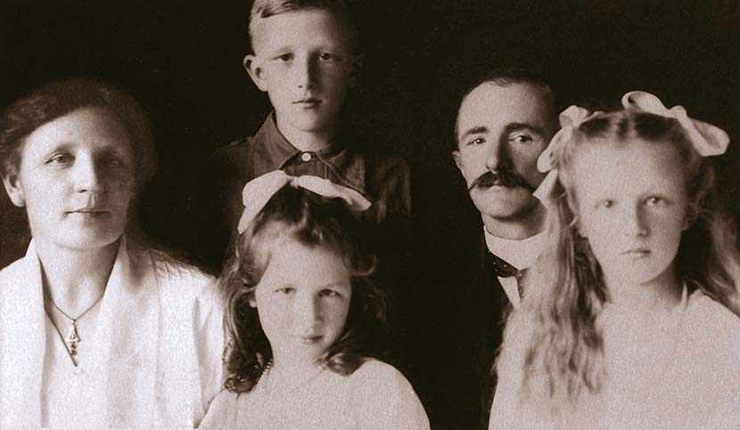 The Blumhardt family, c. 1920s