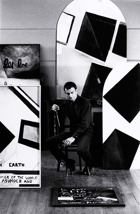 Colin McCahon at the Auckland Art Gallery, 1963