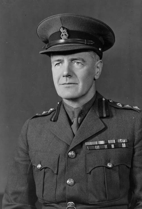 Fred Bowerbank in military uniform, March 1947