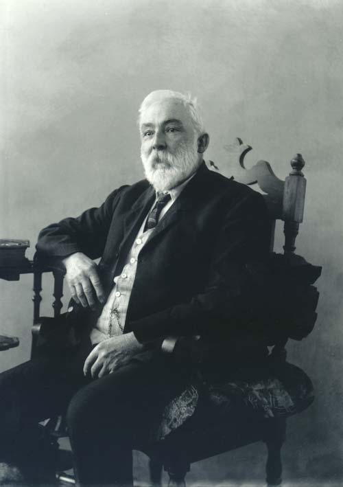 William Fitzgerald Crawford's photograph of himself
