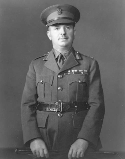James Hargest, photographed during the Second World War