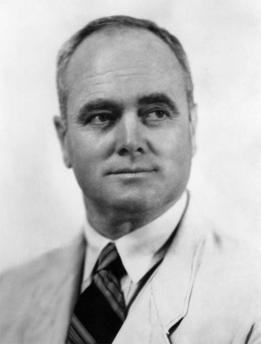 Architect James Augustus Louis Hay, who helped rebuild Napier after the destructive 1931 earthquake