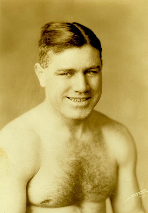 Boxer Tom Heeney, known in America as 'The Hard Rock from Down Under'