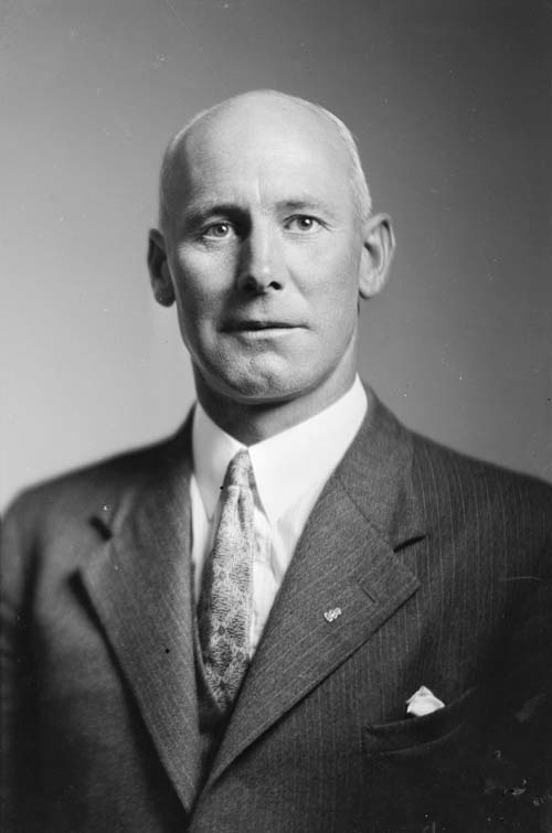 Andrew Linton, photographed on 21 August 1938