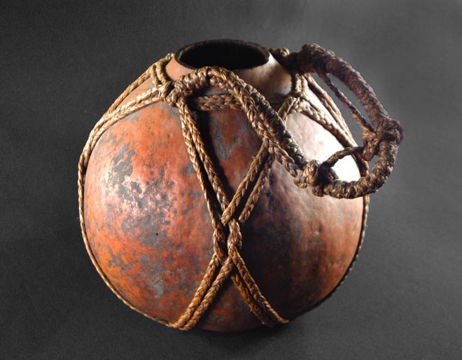 A gourd used by Māori