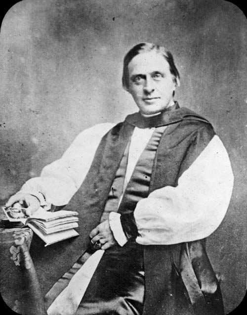 A photograph of John Patteson in clerical garb