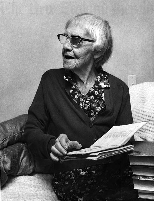 Inez Isabel Maud Peacocke, August 1972