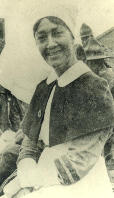 Nurse Ethel Pritchard, photographed while serving with the New Zealand Army Nursing Service during the First World War