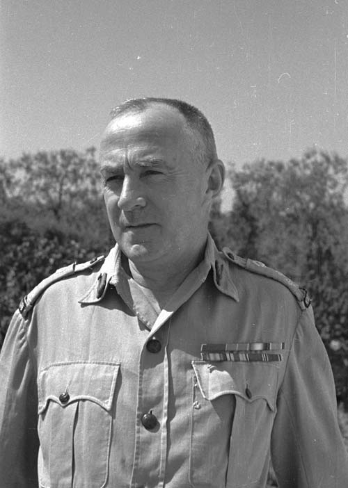 William George Stevens photographed during the Second World War