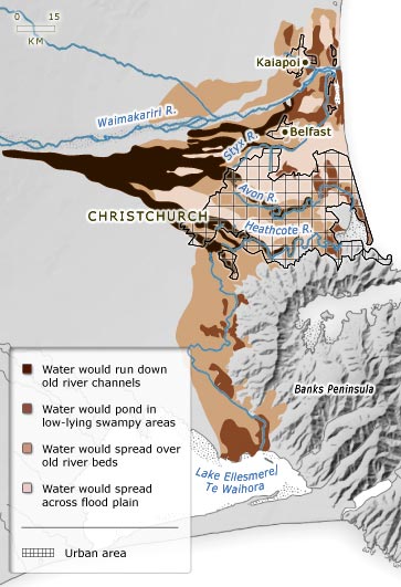 Christchurch’s flood hazards