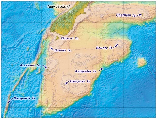 The subantarctic islands