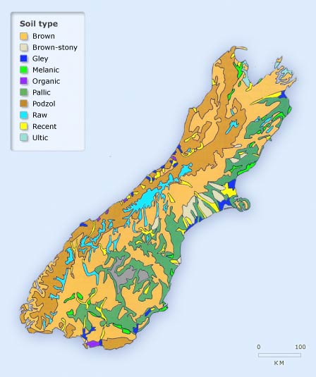 Soils of the South Island 