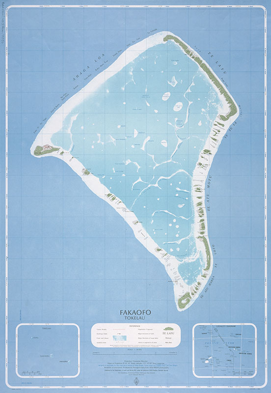 Fakaofo, one of Tokelau’s three atolls 