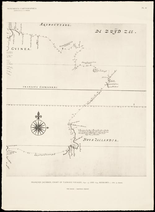 Map of Nova Zeelandia.