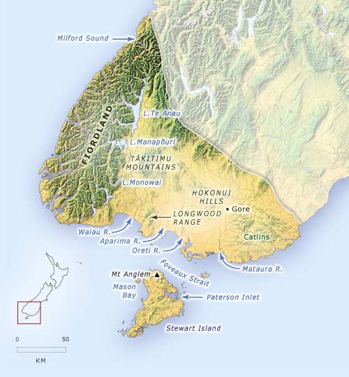 Southland and Stewart Island