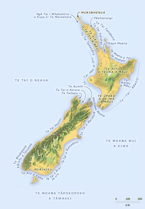 New Zealand waters