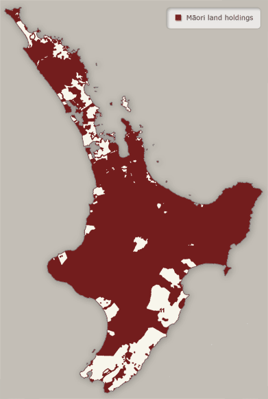 Whenua Māori i te tau 1860