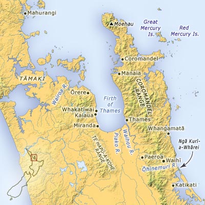 The Hauraki region