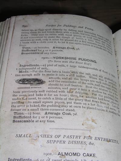Recipe for Yorkshire pudding – English – Te Ara Encyclopedia of New Zealand