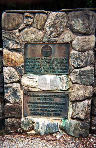 Haast Pass plaques