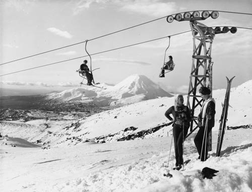 Chairlift – Skiing – Te Ara Encyclopedia of New Zealand