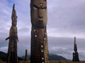 Māori sculptures