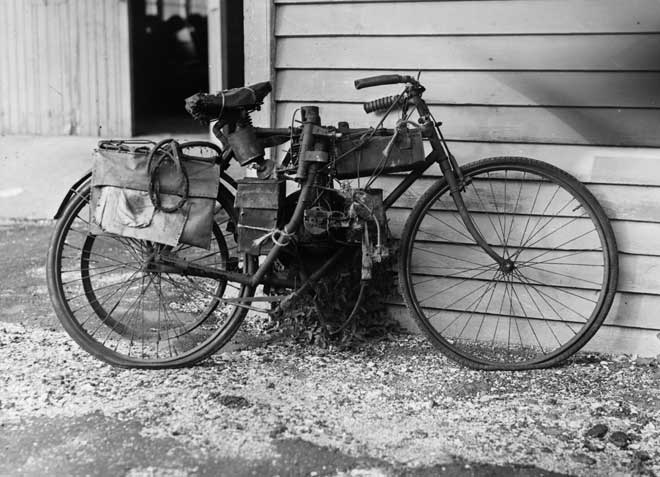 Richard Pearse’s bike, 1911–13