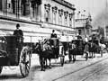 Hansom cabs in Wellington, 1910