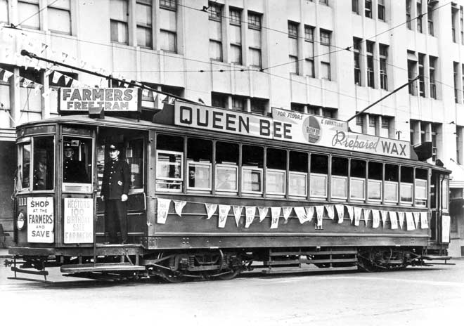 Farmers free tram