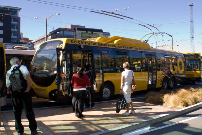 Wellington’s trolleys in the 2000s