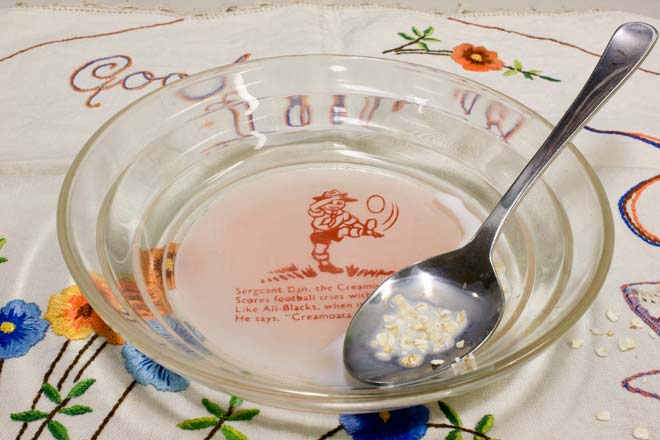 Sergeant Dan cereal bowl