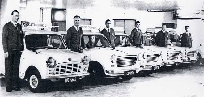 Couriers in the 1960s