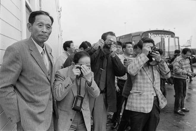 Japanese visitors, 1992