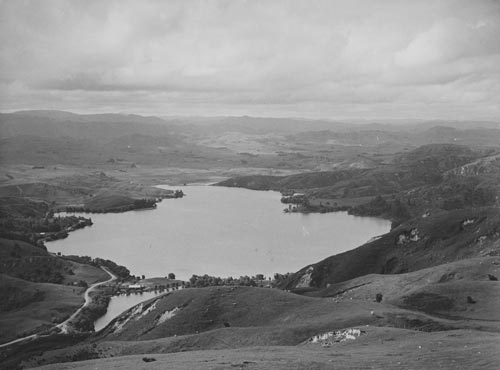 Lake Tūtira, about 1939